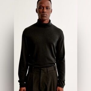 Abercrombie & Fitch Black Men's Turtleneck Sweater